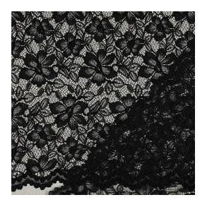 Lce Two-side Scallop, Black