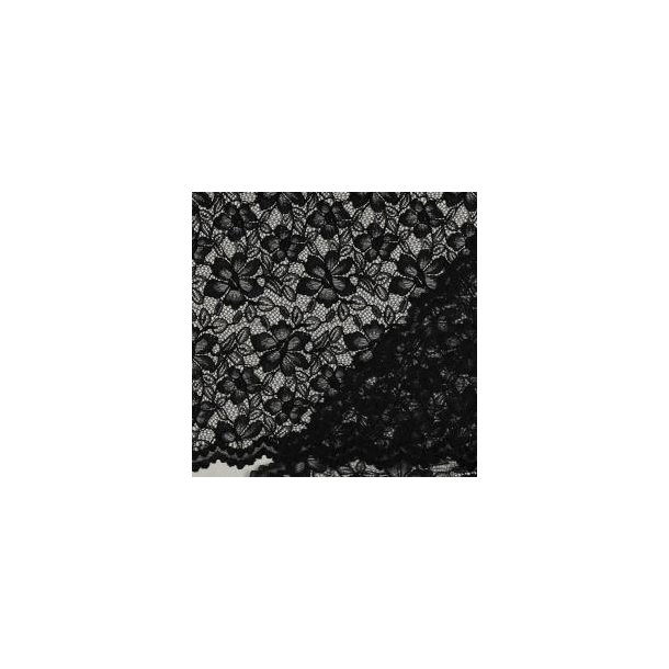 Lce Two-side Scallop, Black