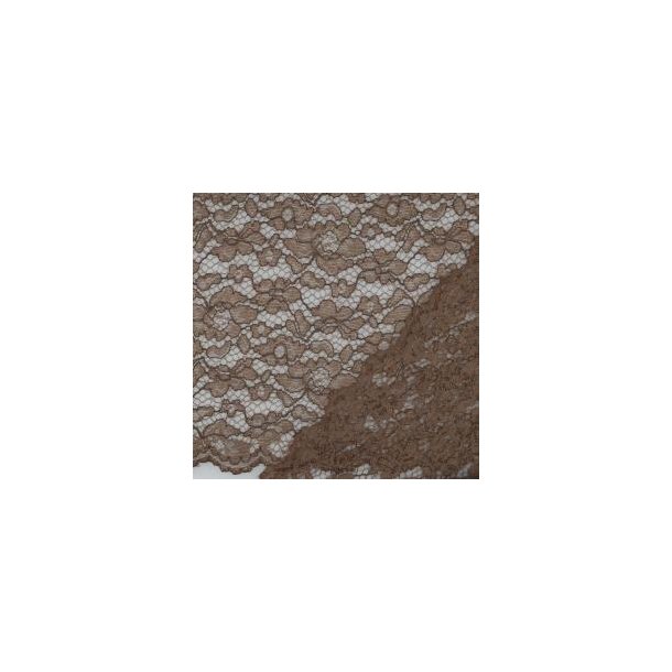 Lace Two-side Scallop, Brown