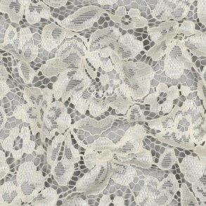 Lace two-side Scallop, Ecru