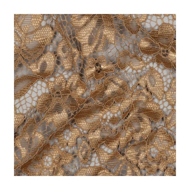 Lace two-side Scallop, Beige