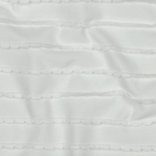 Jersey Ruffles, White