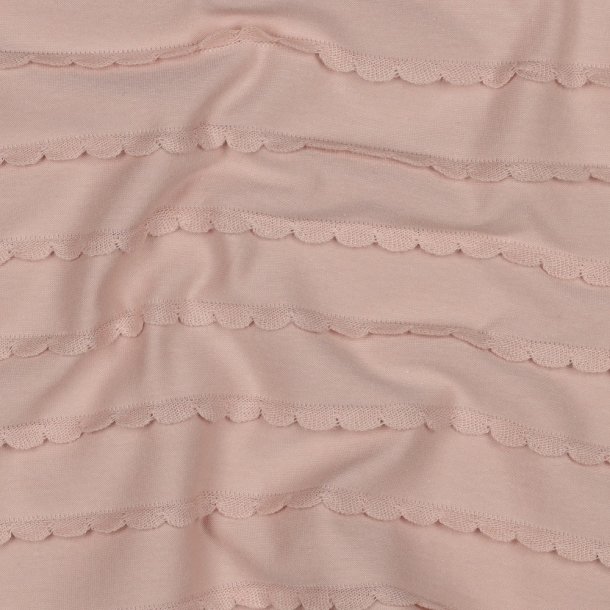 Jersey Ruffles, Powder pink