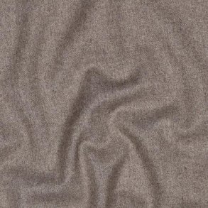 Viscose gabardine brushed stretch, Taupe melange