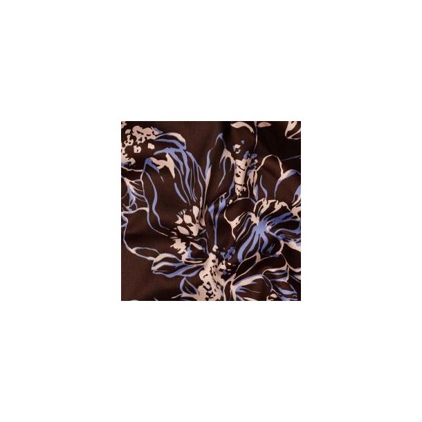 Cotton satin Flowers, Brown