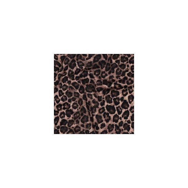 �kotex bomulds jersey digital Animal skin, Brown
