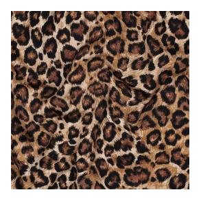 �kotex bomulds jersey digital Animal skin, Camel