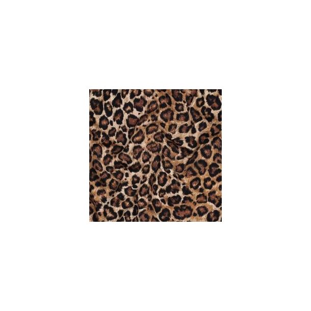 �kotex bomulds jersey digital Animal skin, Camel