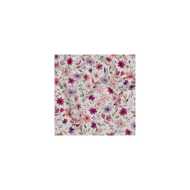 Fine poplins digital Flowers