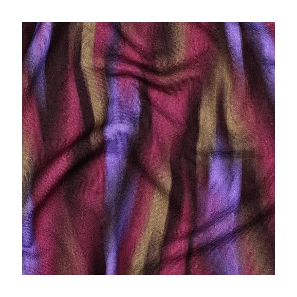 Punta de Roma digital Wavy lines, Aubergine
