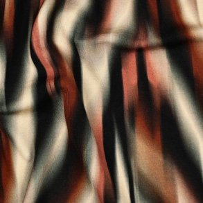 Punta di Roma Wavy lines, Black
