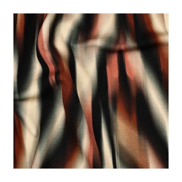 Punta di Roma Wavy lines, Black