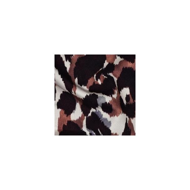 French Terry digital Abstract, Brown