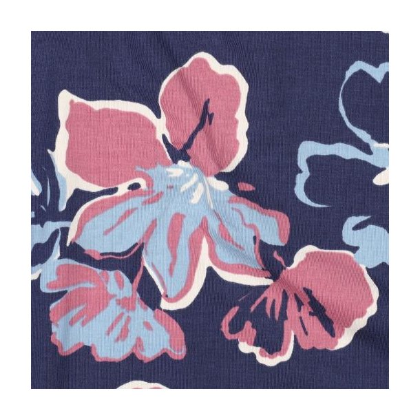 �kotex bomulds jersey Flowes, Navy