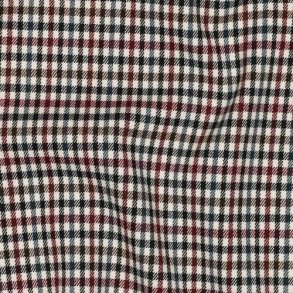 Tartan check, Burgundy