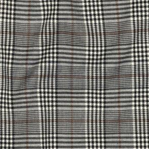 Tartan check, Beige/black