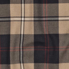 Tartan check, Navy/Beige