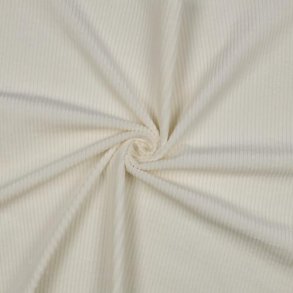 Corduroy washed stretch 6w, Ecru