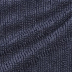 Faux fur m/babyfl�jl p� bagsiden, Navy