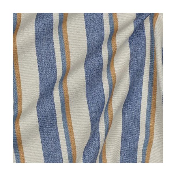 Denim Yarn dyed stripes, Camel