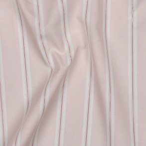 Cotton Yarn dyed stripes luex, Rose
