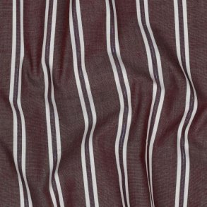 Cotton Yarn dyed Stripes lurex, Burgundy