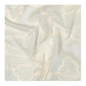 Cotton Embroidery Flowers, Ecru