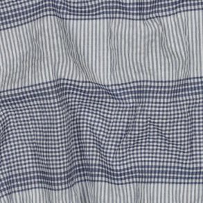 Cotton Yarn dyed checks, Blue