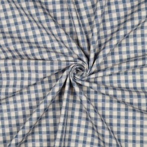 Cottan Yarn dyed checks, Blue