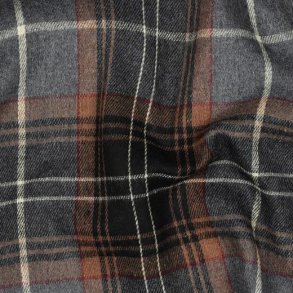 Brushed Yarn dyed checks, Brown