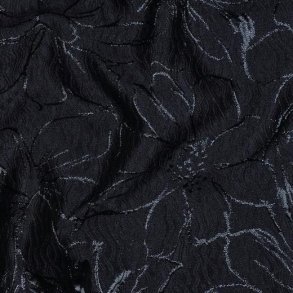 Jacquard Flowers, Blue
