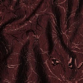 Jacquard Flowers, Burgundy