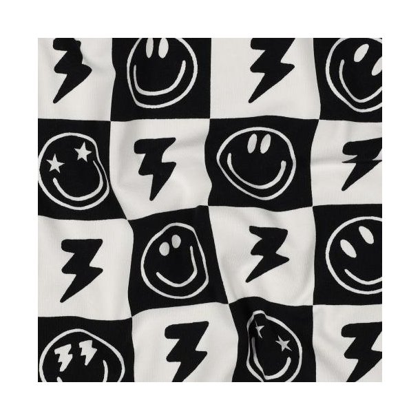 �kotex bomulds jersey, Happy faces