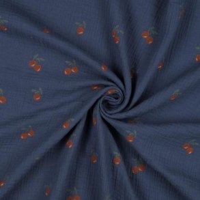 Double gauze Oranges, Jeans