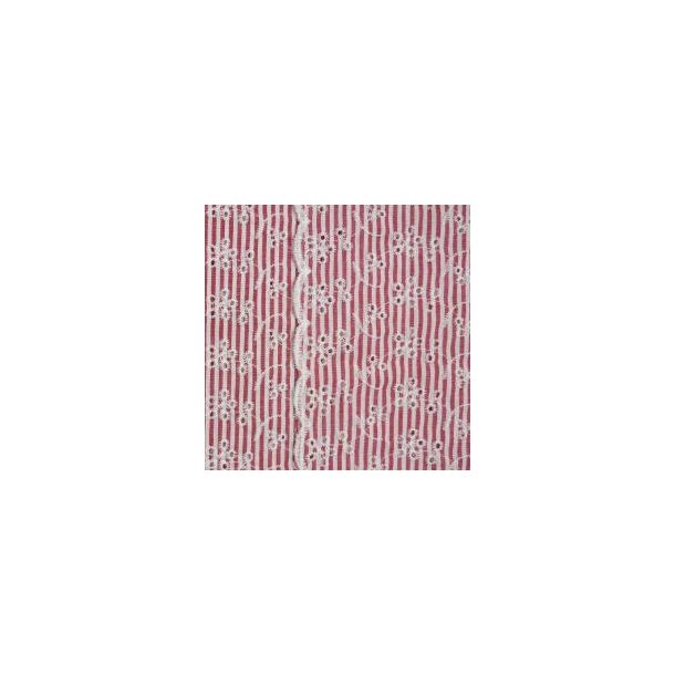 Bomuld m/broderi