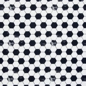 Kube Poplin, sort/hvid