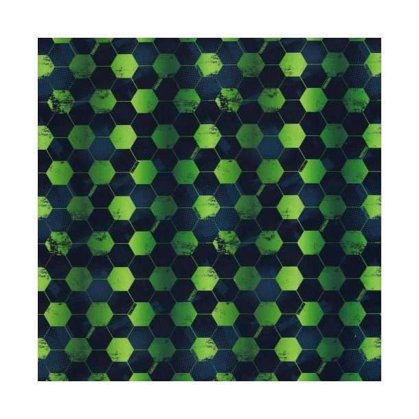 Fodbold Poplin, gr�n