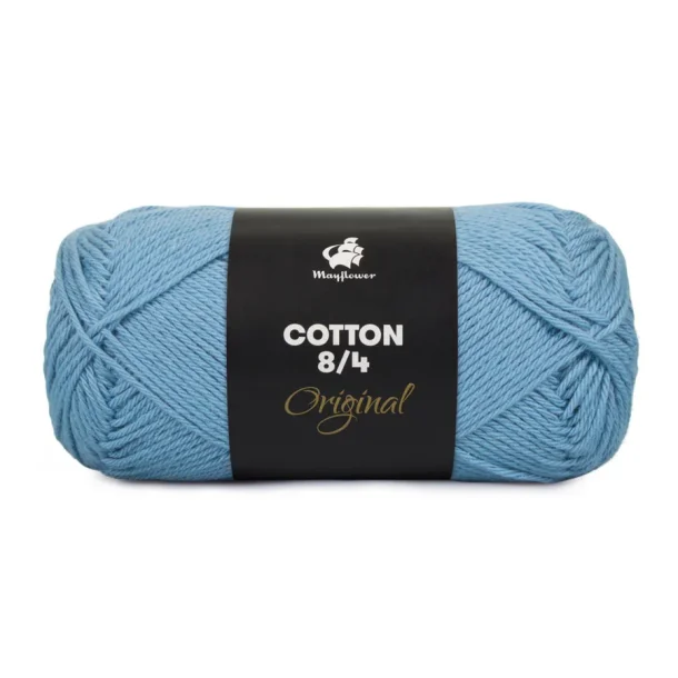 Cotton 8/4, St�vet lysebl�