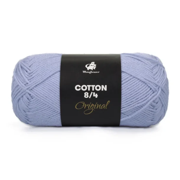 Cotton 8/4, St�vet pastelbl�