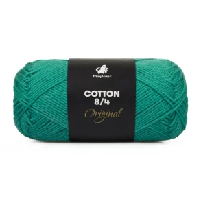Cotton 8/4, Petrolgr�n
