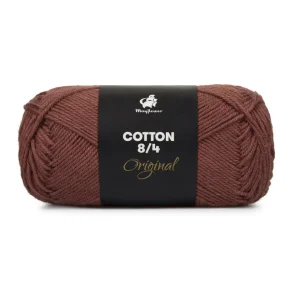 Cotton 8/4, R�dbrun