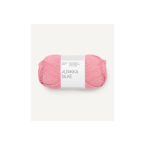 Alpakka silke, Pink Icing