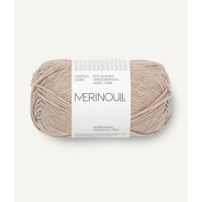 Sandnes merinould, Beige melange