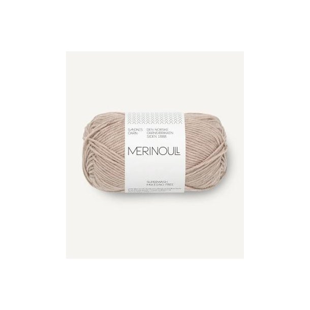 Sandnes merinould, Beige melange