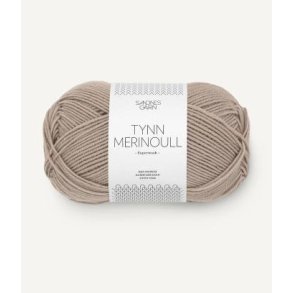 Sandnes Tynn Merinoull, Beige melange
