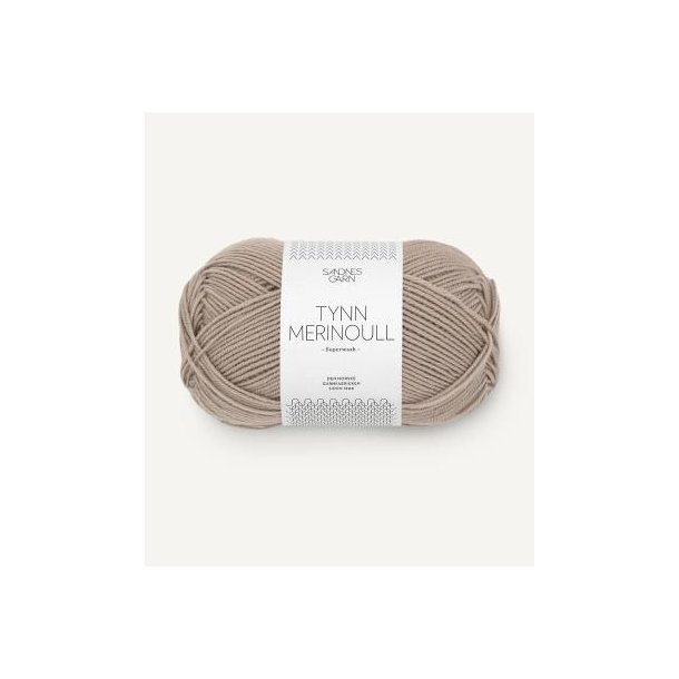 Sandnes Tynn Merinoull, Beige melange