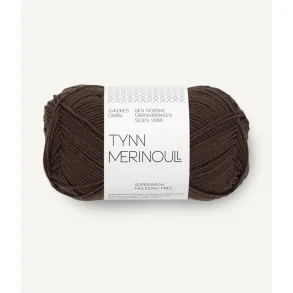 Sandnes Tynn merinould, Dark brown
