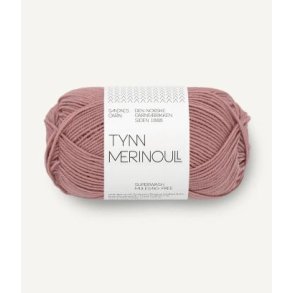Tynn merinoull, Misty rose