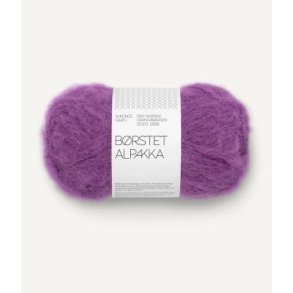 B�rstet Alpakka, Plum