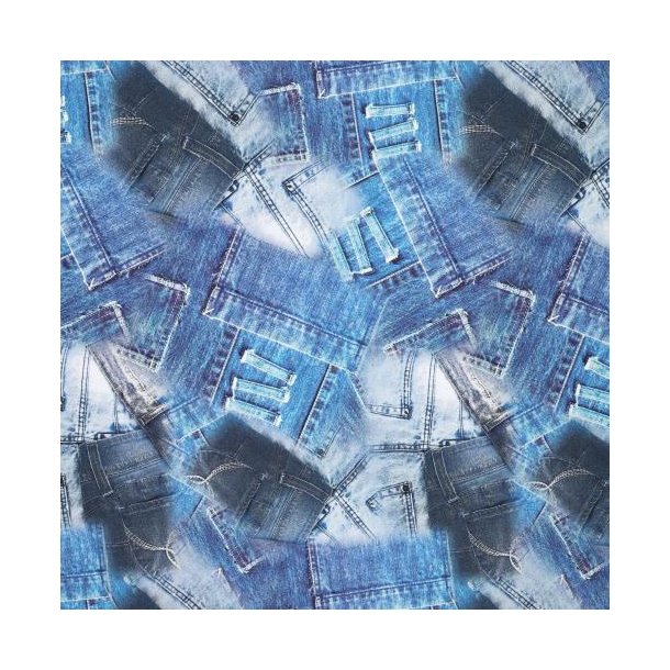 Denim Fusion cotton Twill, Blue